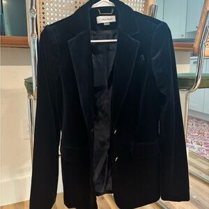 Calvin Klein Midnight Blue Velvet Jacket